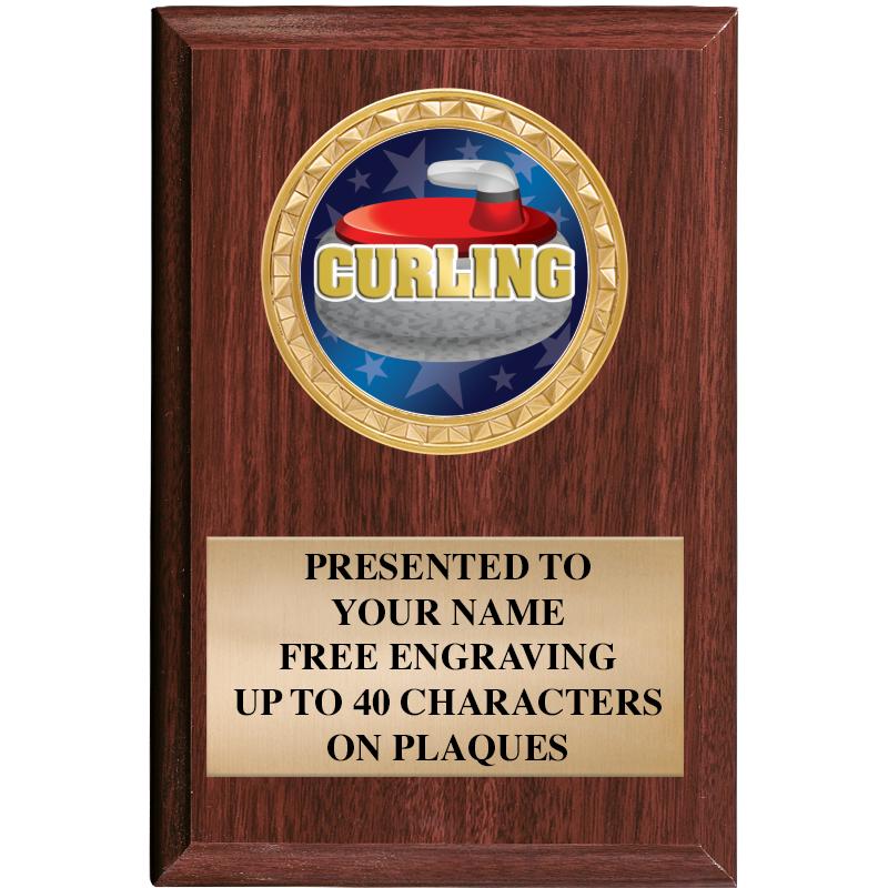 4" X 6" WOOD INSERT PLQ