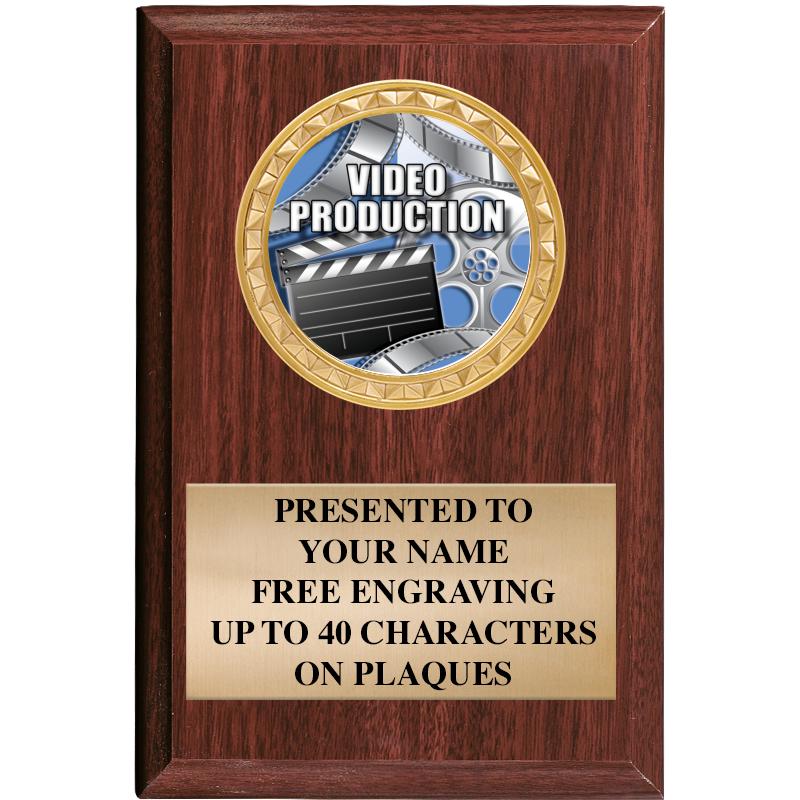 4" X 6" WOOD INSERT PLQ