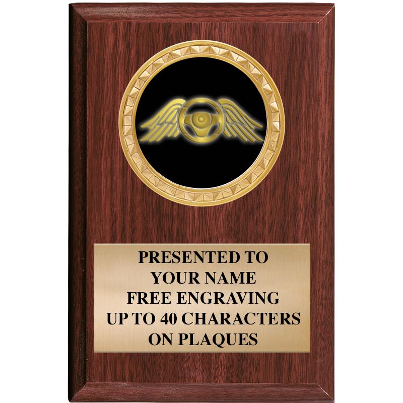 4" X 6" WOOD INSERT PLQ