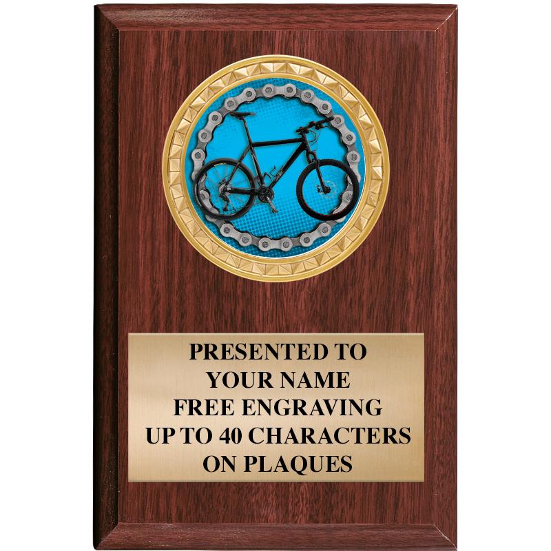 4" X 6" WOOD INSERT PLQ