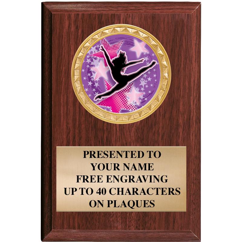 4" X 6" WOOD INSERT PLQ