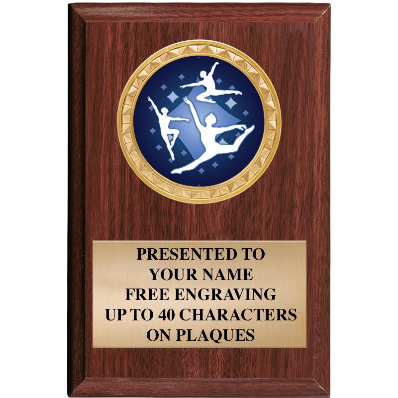 4" X 6" WOOD INSERT PLQ