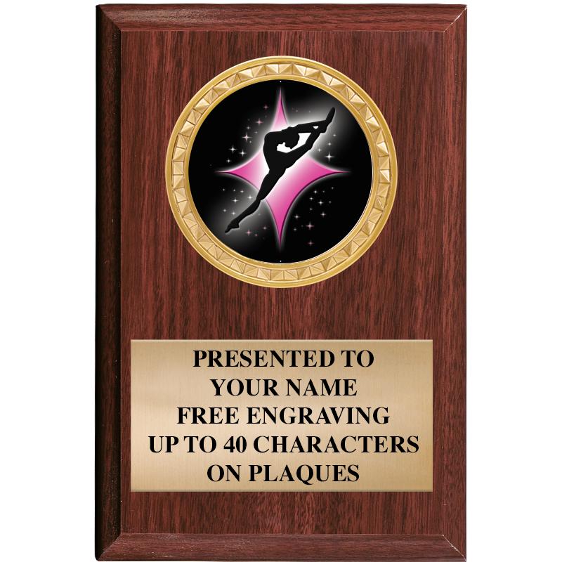 4" X 6" WOOD INSERT PLQ