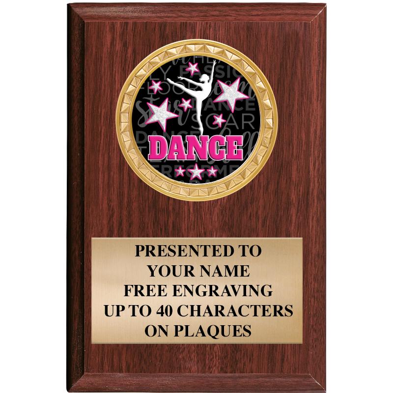 4" X 6" WOOD INSERT PLQ