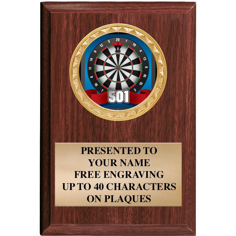 4" X 6" WOOD INSERT PLQ