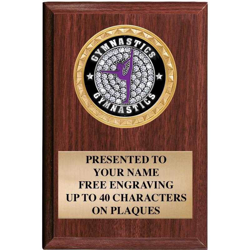 4" X 6" WOOD INSERT PLQ