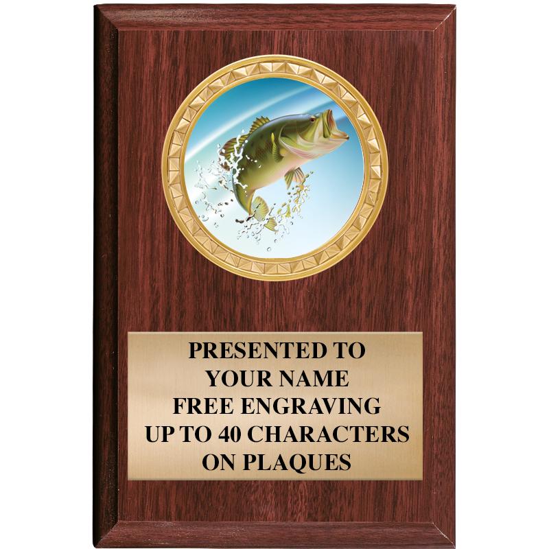 4" X 6" WOOD INSERT PLQ