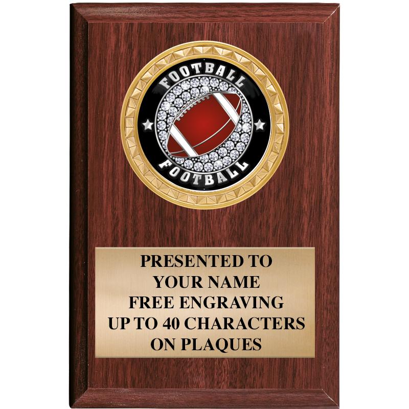 4" X 6" WOOD INSERT PLQ