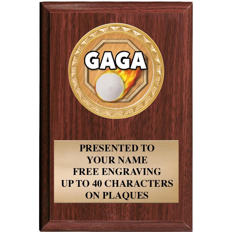 4" X 6" WOOD INSERT PLQ