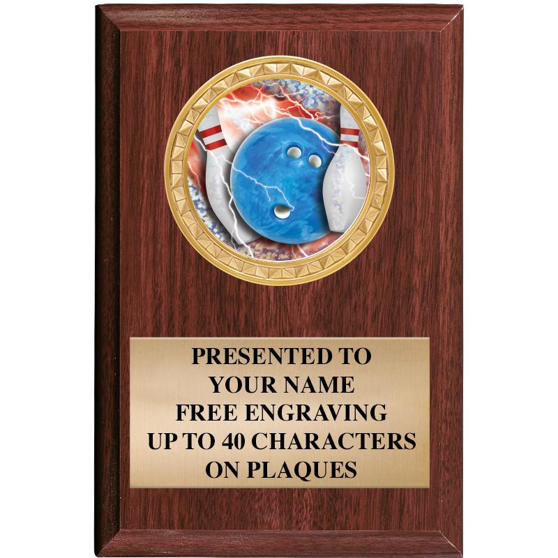 4" X 6" WOOD INSERT PLQ