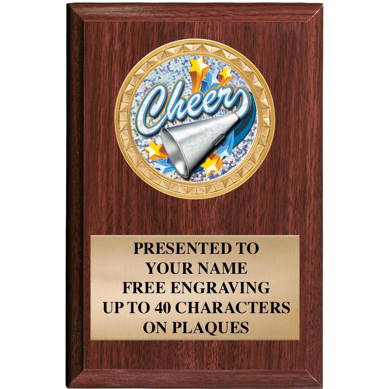 4" X 6" WOOD INSERT PLQ