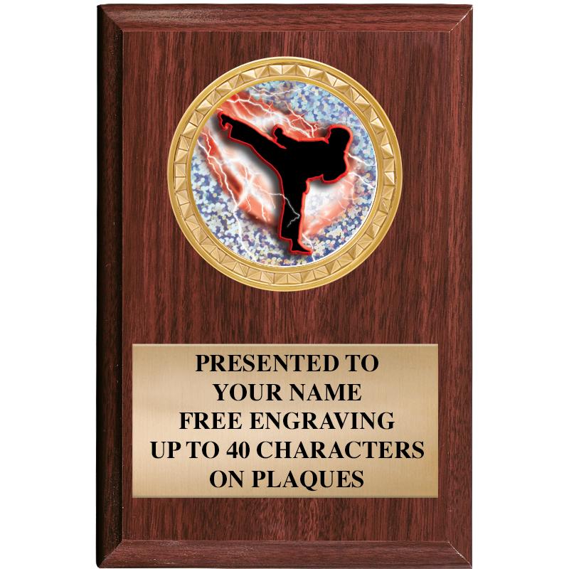 4" X 6" WOOD INSERT PLQ