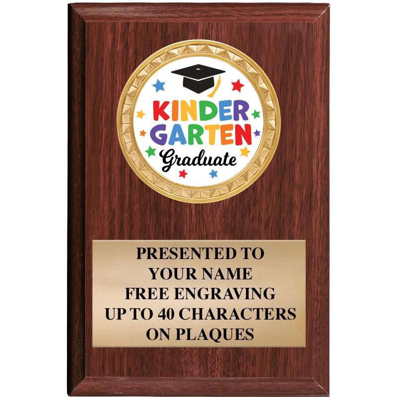 4" X 6" WOOD INSERT PLQ