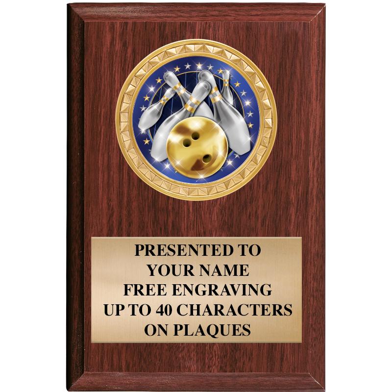 4" X 6" WOOD INSERT PLQ