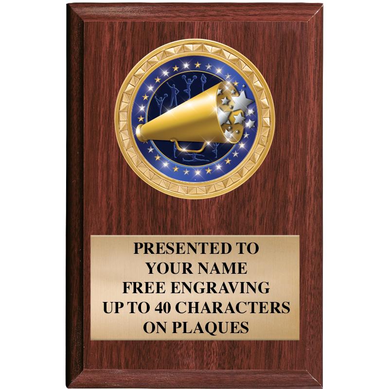 4" X 6" WOOD INSERT PLQ