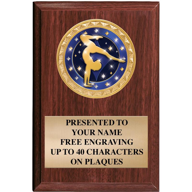 4" X 6" WOOD INSERT PLQ