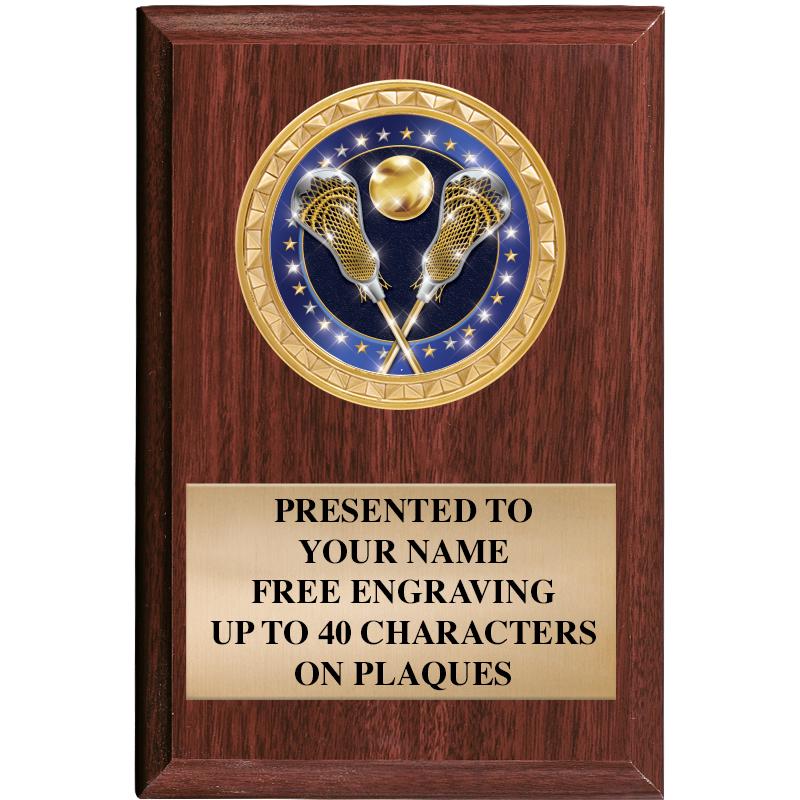 4" X 6" WOOD INSERT PLQ