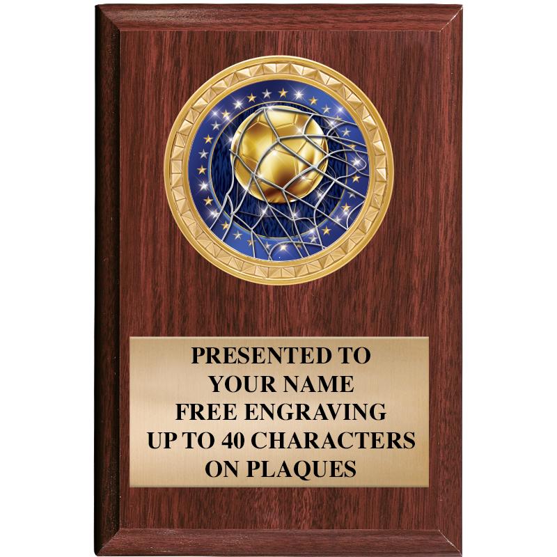 4" X 6" WOOD INSERT PLQ