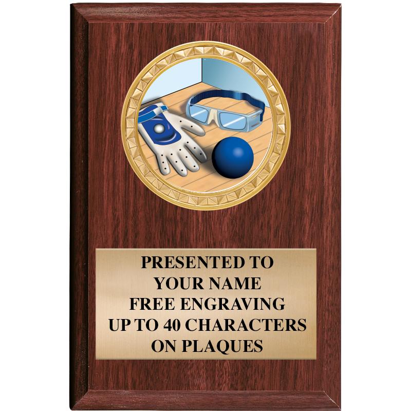 4" X 6" WOOD INSERT PLQ