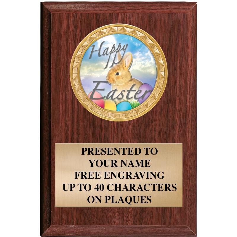 4" X 6" WOOD INSERT PLQ