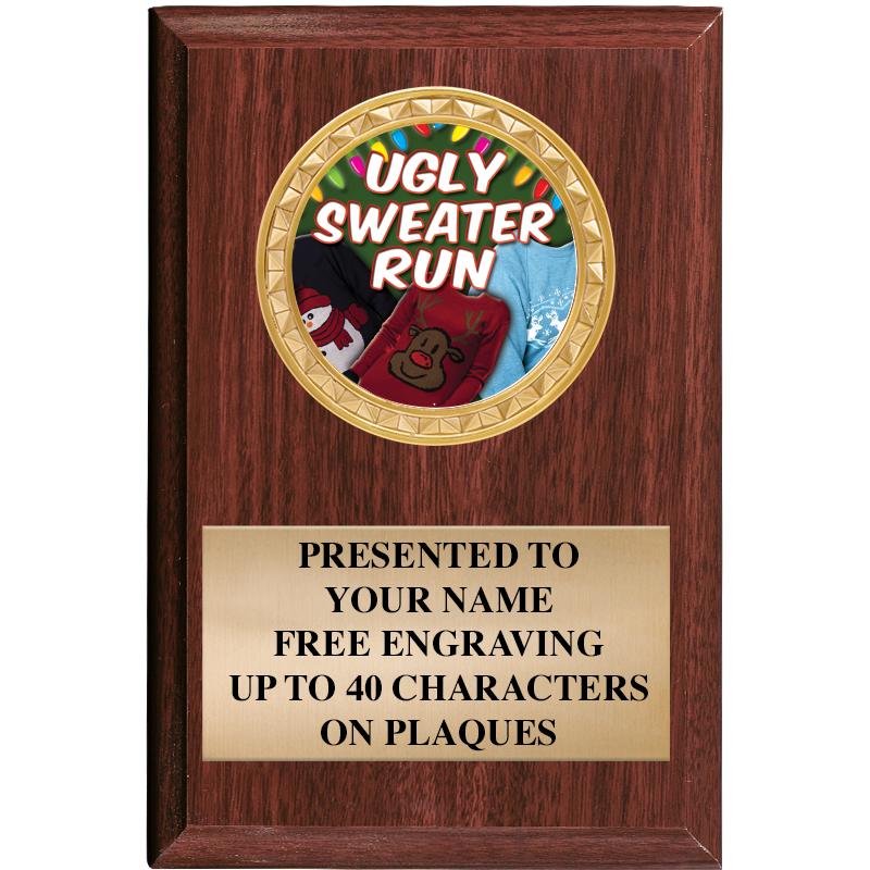 4" X 6" WOOD INSERT PLQ