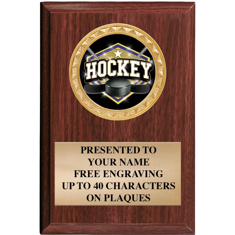 4" X 6" WOOD INSERT PLQ