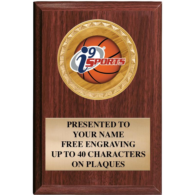 4" X 6" WOOD INSERT PLQ