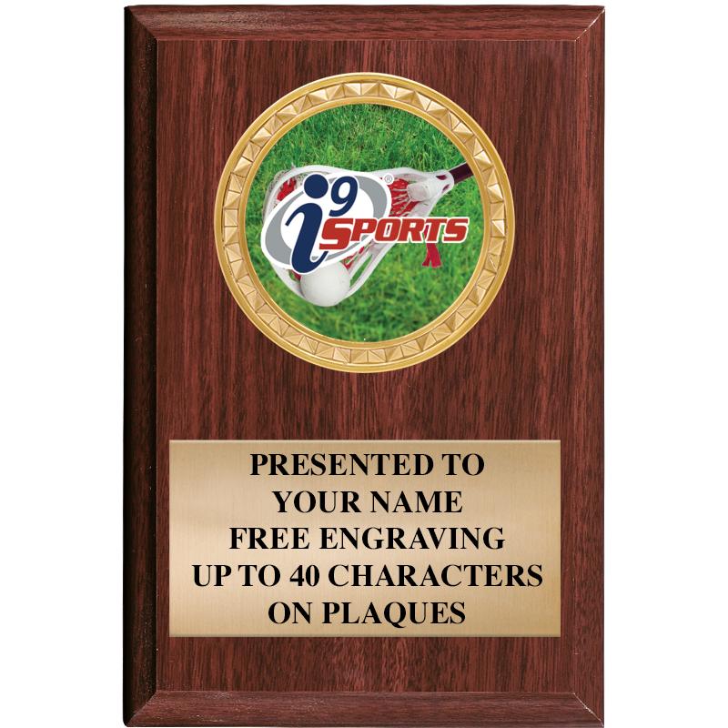 4" X 6" WOOD INSERT PLQ