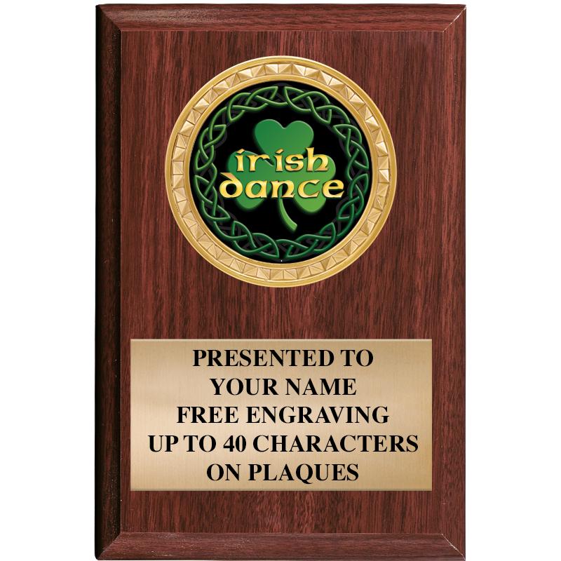 4" X 6" WOOD INSERT PLQ