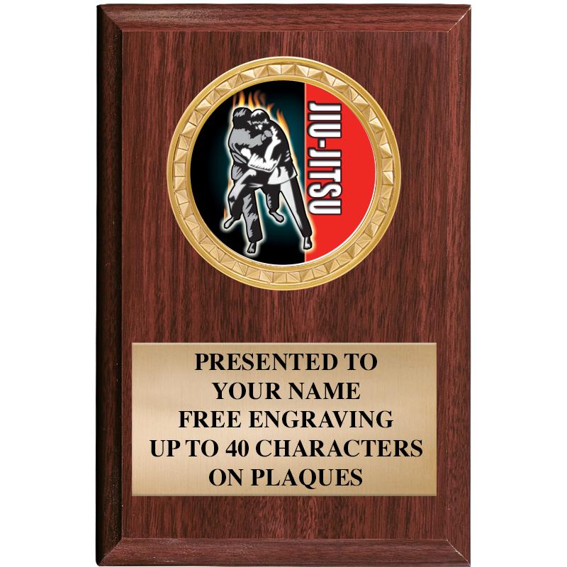 4" X 6" WOOD INSERT PLQ