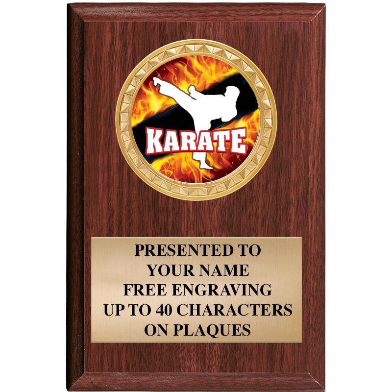 4" X 6" WOOD INSERT PLQ