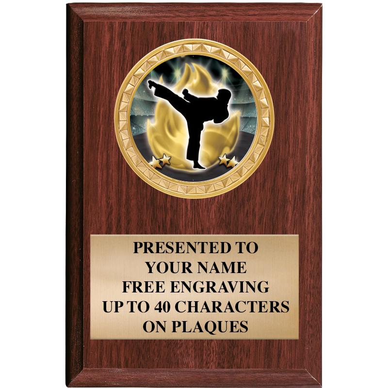 4" X 6" WOOD INSERT PLQ