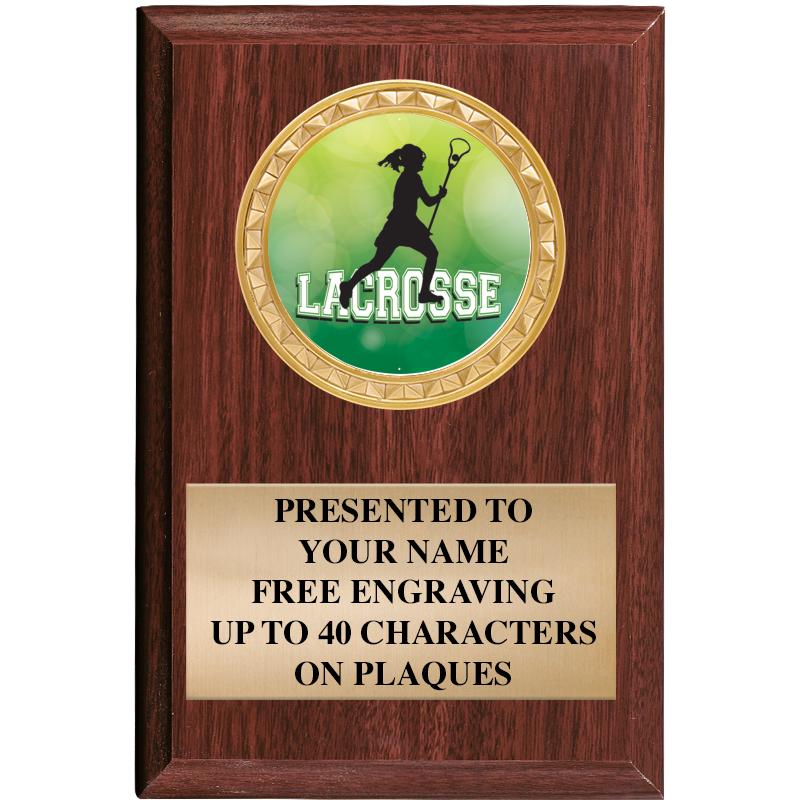 4" X 6" WOOD INSERT PLQ