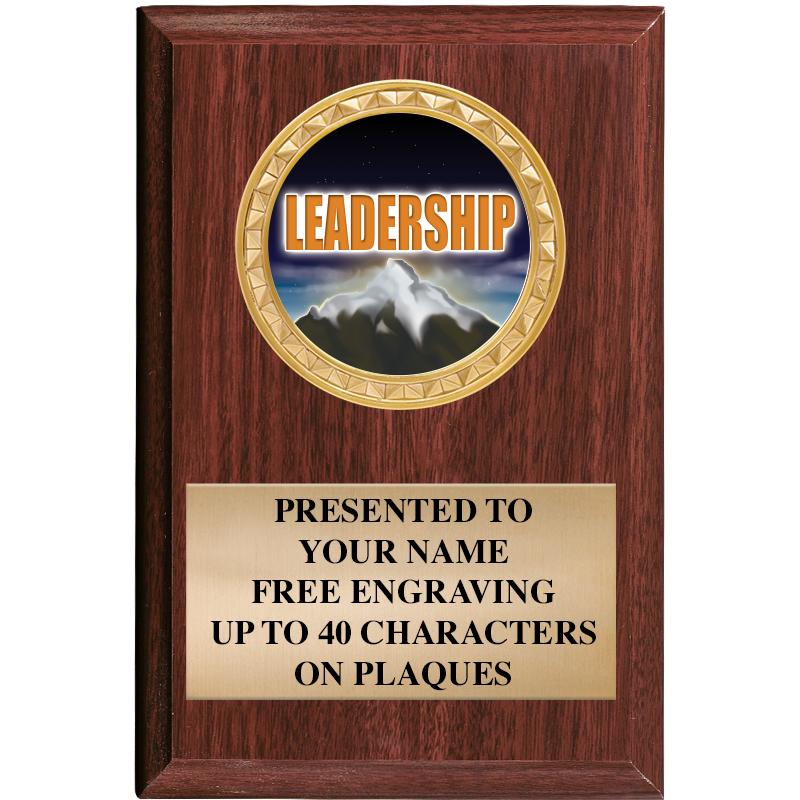 4" X 6" WOOD INSERT PLQ