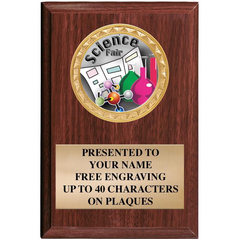 4" X 6" WOOD INSERT PLQ