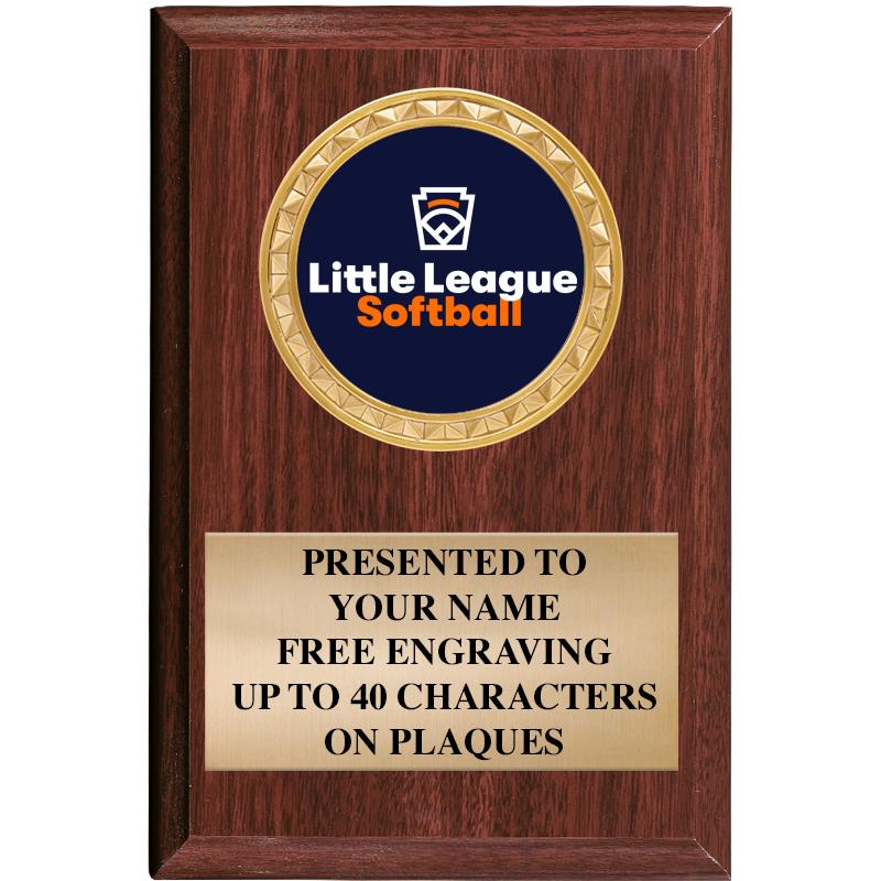 4" X 6" WOOD INSERT PLQ