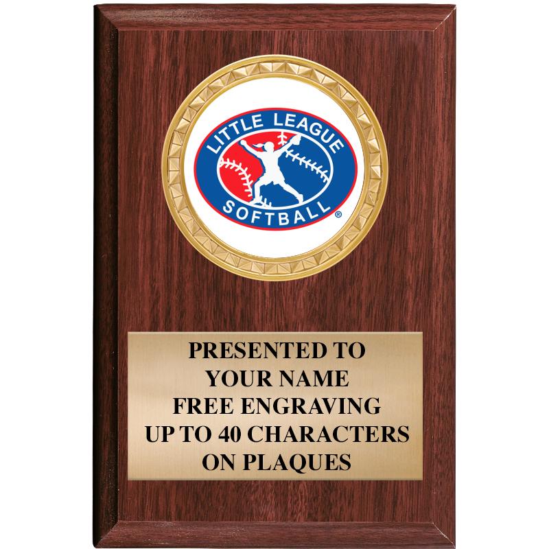 4" X 6" WOOD INSERT PLQ