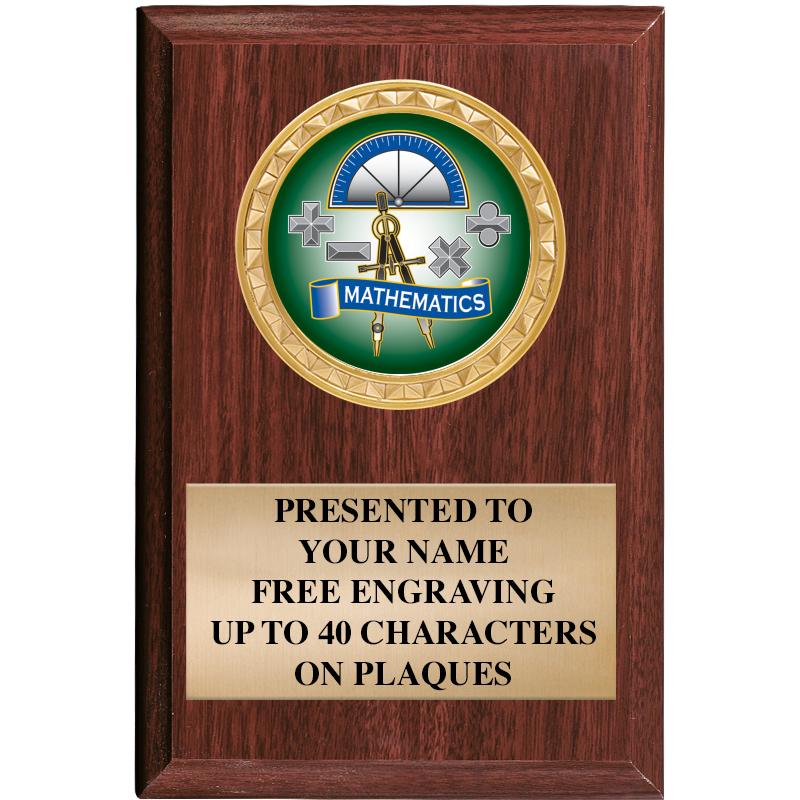 4" X 6" WOOD INSERT PLQ