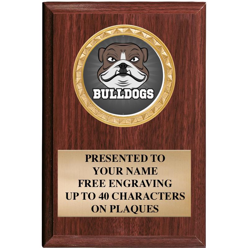 4" X 6" WOOD INSERT PLQ