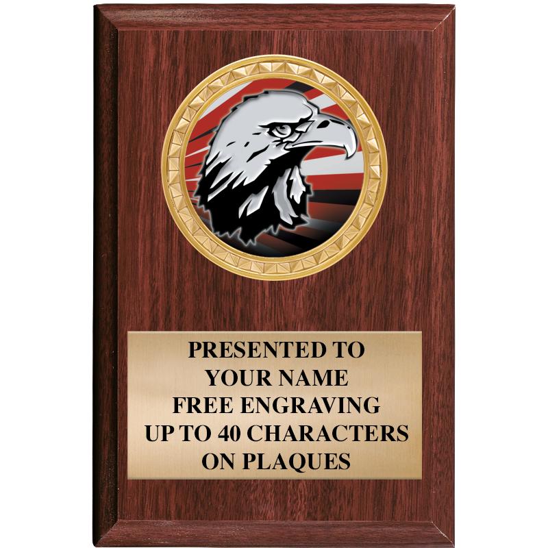 4" X 6" WOOD INSERT PLQ