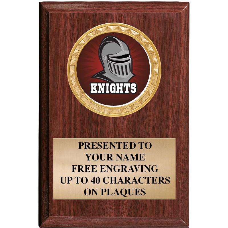 4" X 6" WOOD INSERT PLQ