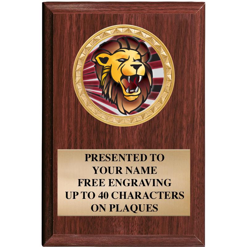 4" X 6" WOOD INSERT PLQ