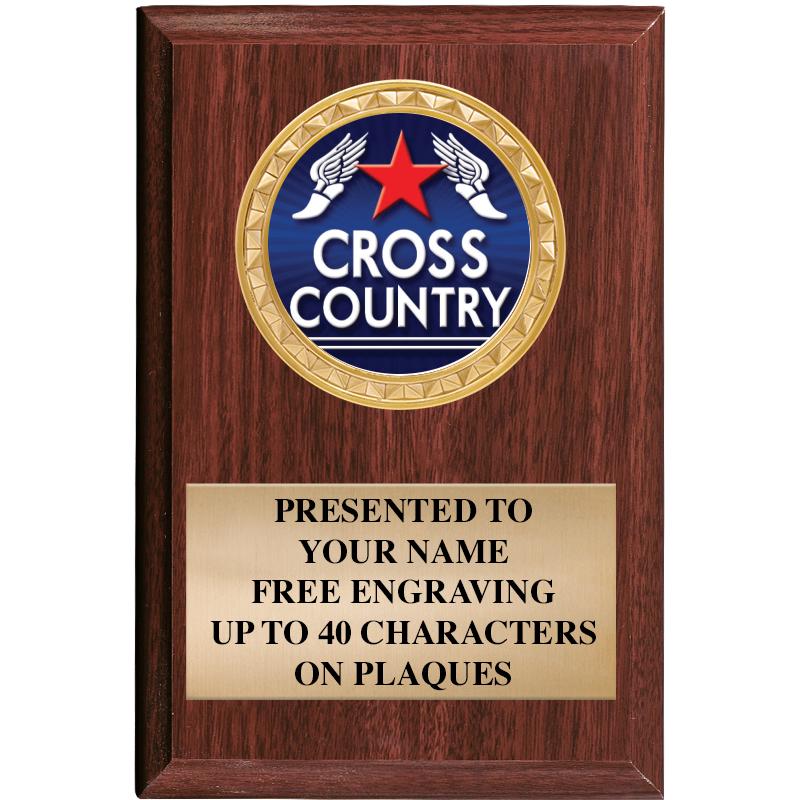 4" X 6" WOOD INSERT PLQ