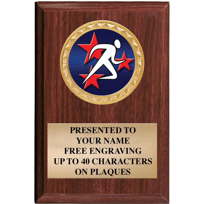 4" X 6" WOOD INSERT PLQ