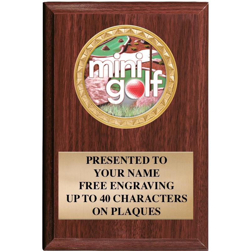 4" X 6" WOOD INSERT PLQ