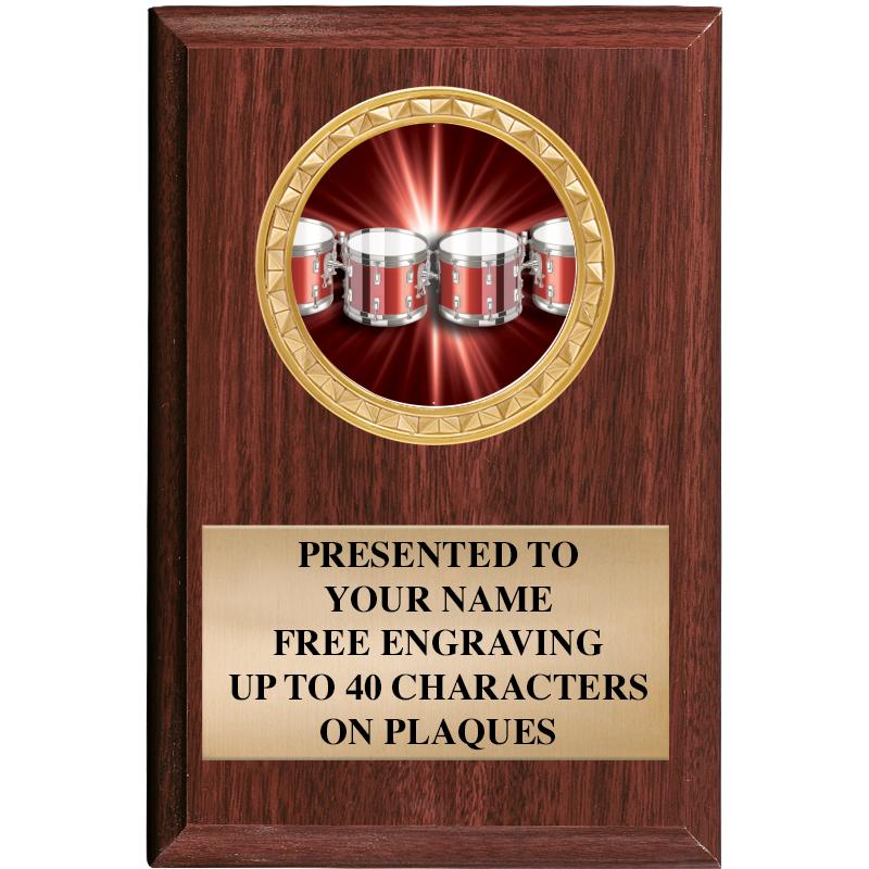 4" X 6" WOOD INSERT PLQ