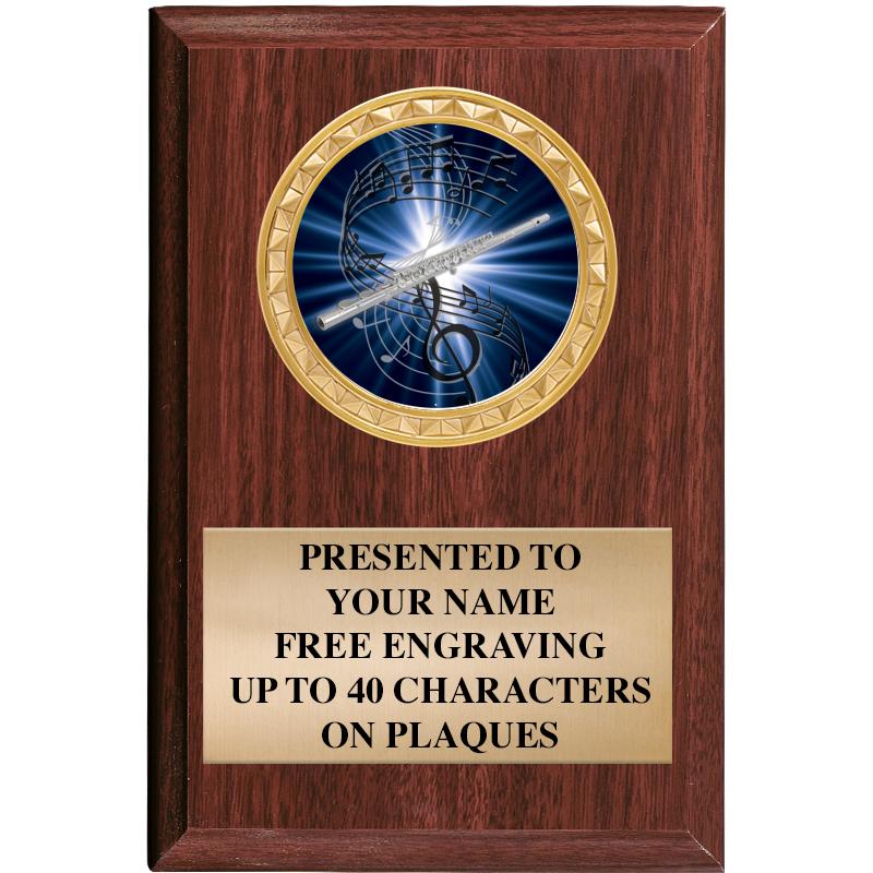 4" X 6" WOOD INSERT PLQ