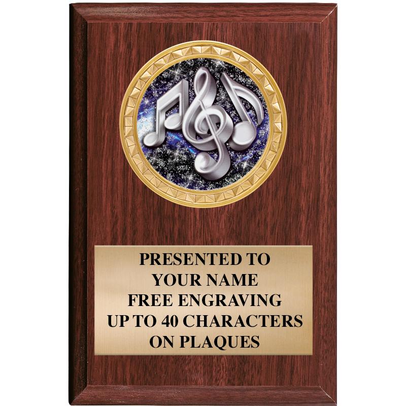 4" X 6" WOOD INSERT PLQ