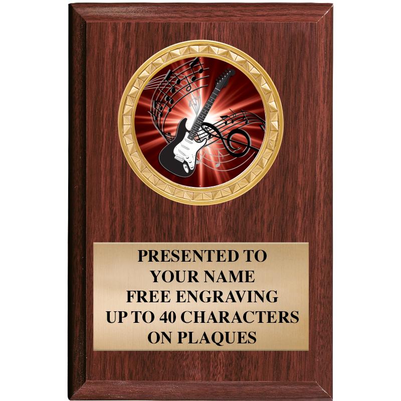 4" X 6" WOOD INSERT PLQ