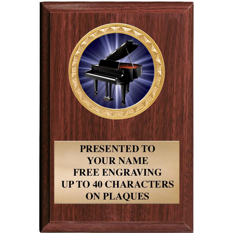 4" X 6" WOOD INSERT PLQ